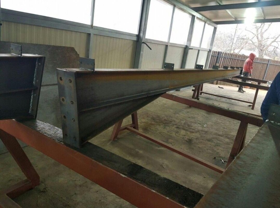 Vand hală metalica 16m×40m×5m din profile ipe 220