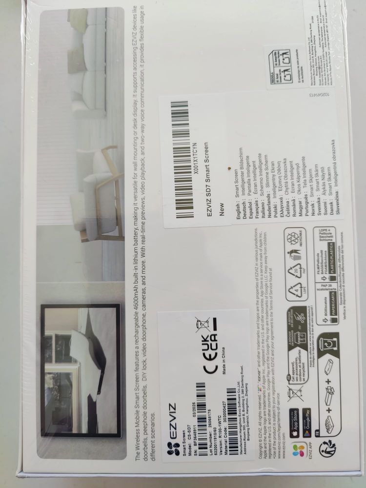 Ezviz Smart Home SD7 Sigilat