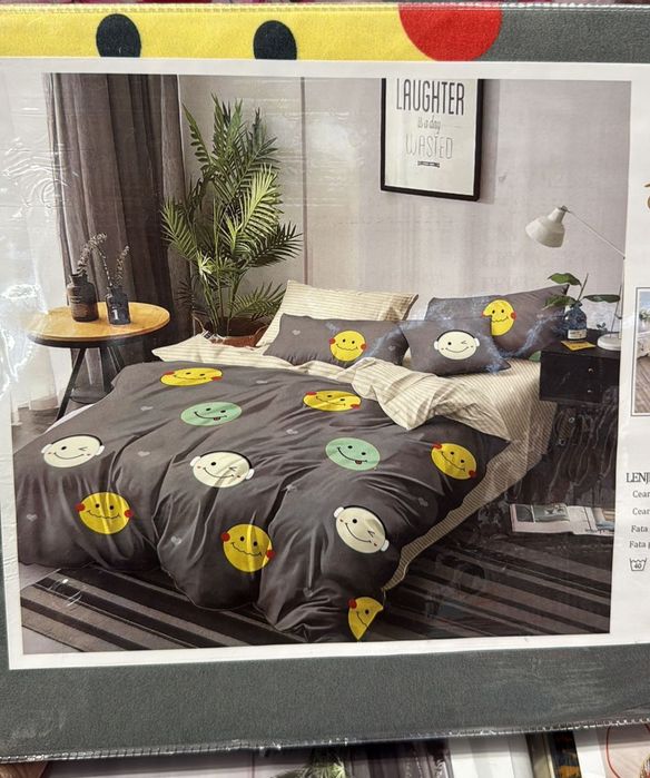 Lenjerie de pat 6 piese Casa Pucioasa