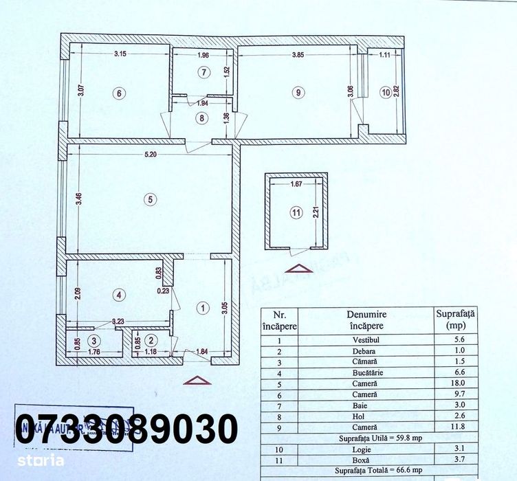 Drumul Taberei - Parva - Scoala SF. Andrei 3 camere + garaj + boxa