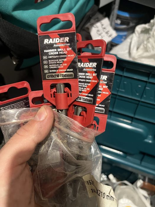 Свредло за бетон RAIDER ф10 и ф12