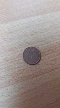 Vand moneda 2 euro centi 2002