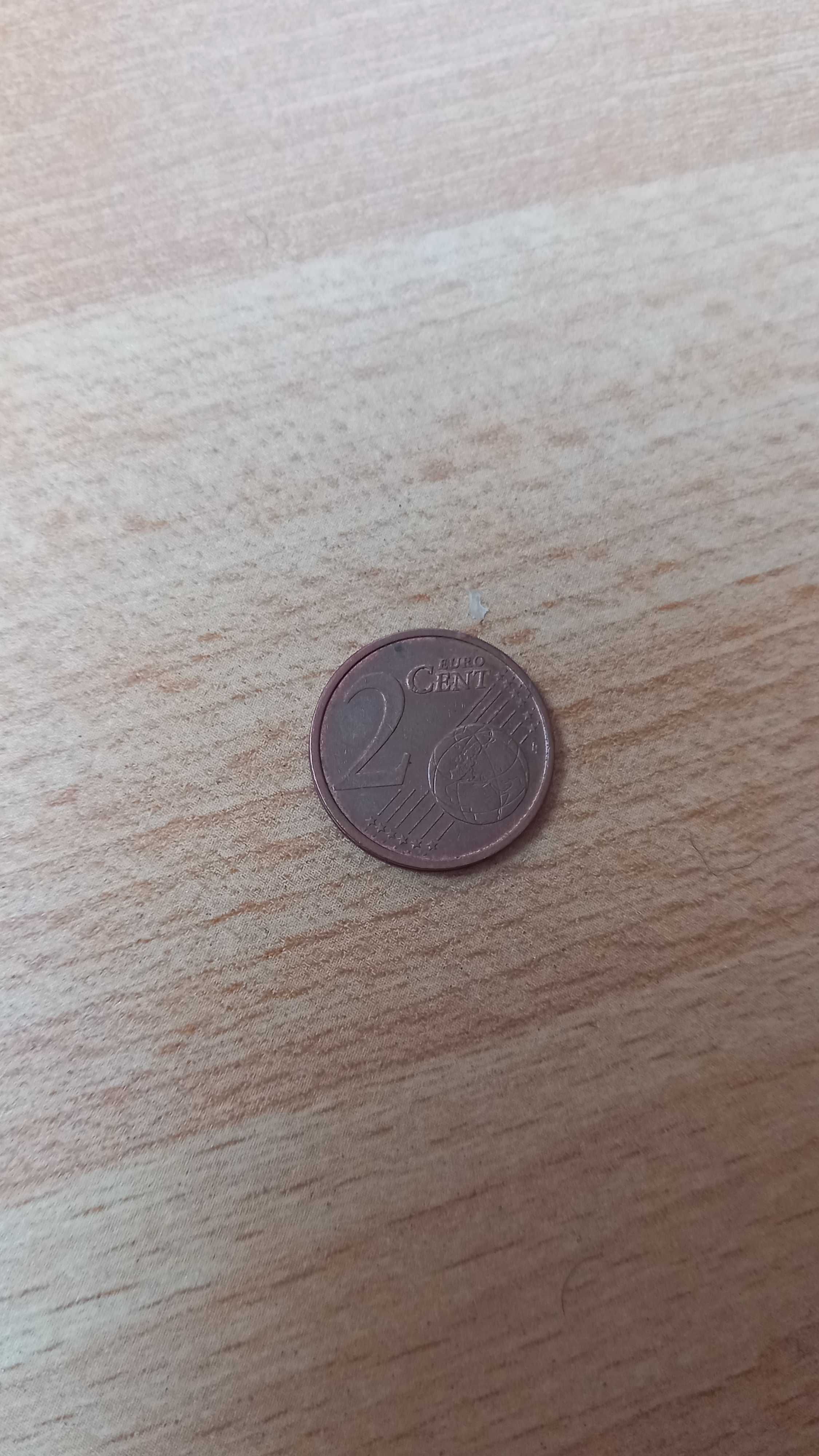 Vand moneda 2 euro centi 2002