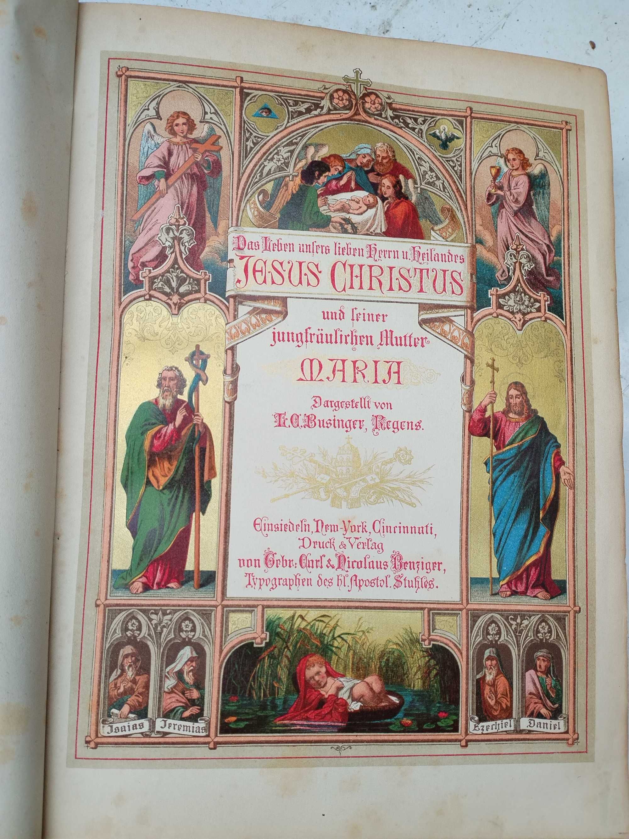 Biblie veche din 1874