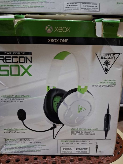 Turtle Beach Recon 50X – Căști gaming cu microfon (noi, desigilate)