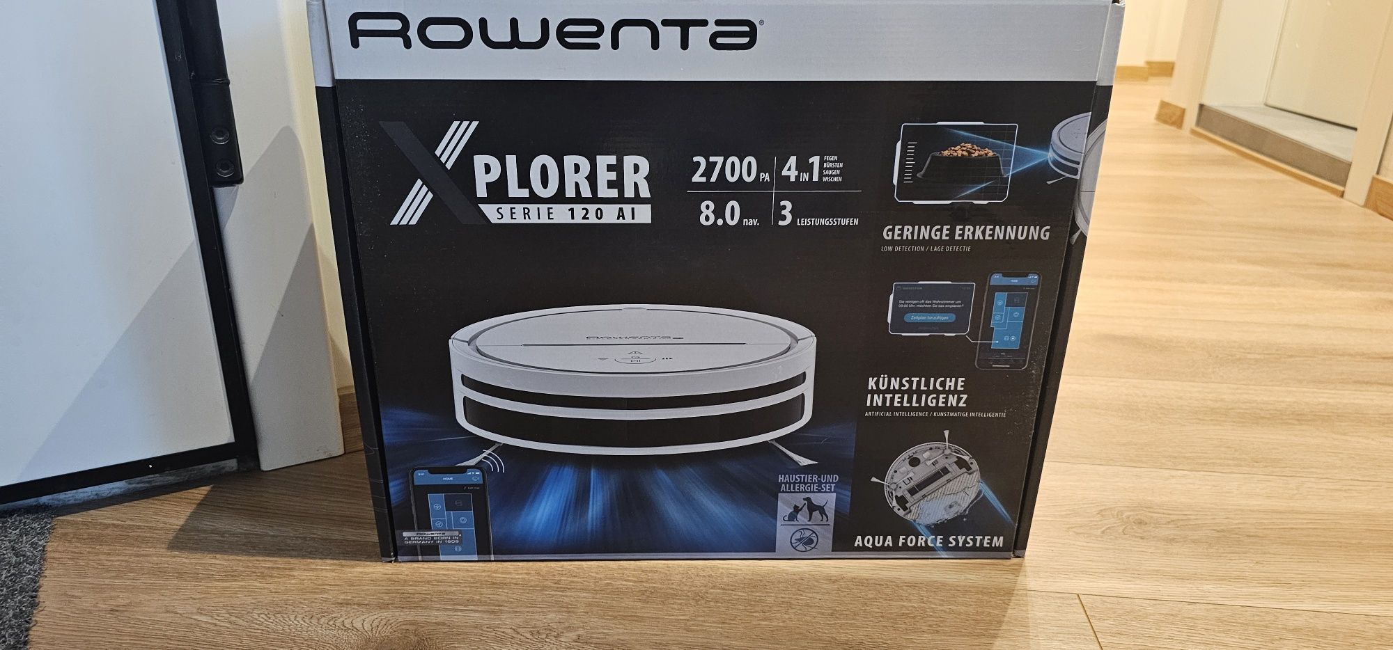 Робот прахосмукачка Rowenta Explorer AI 120