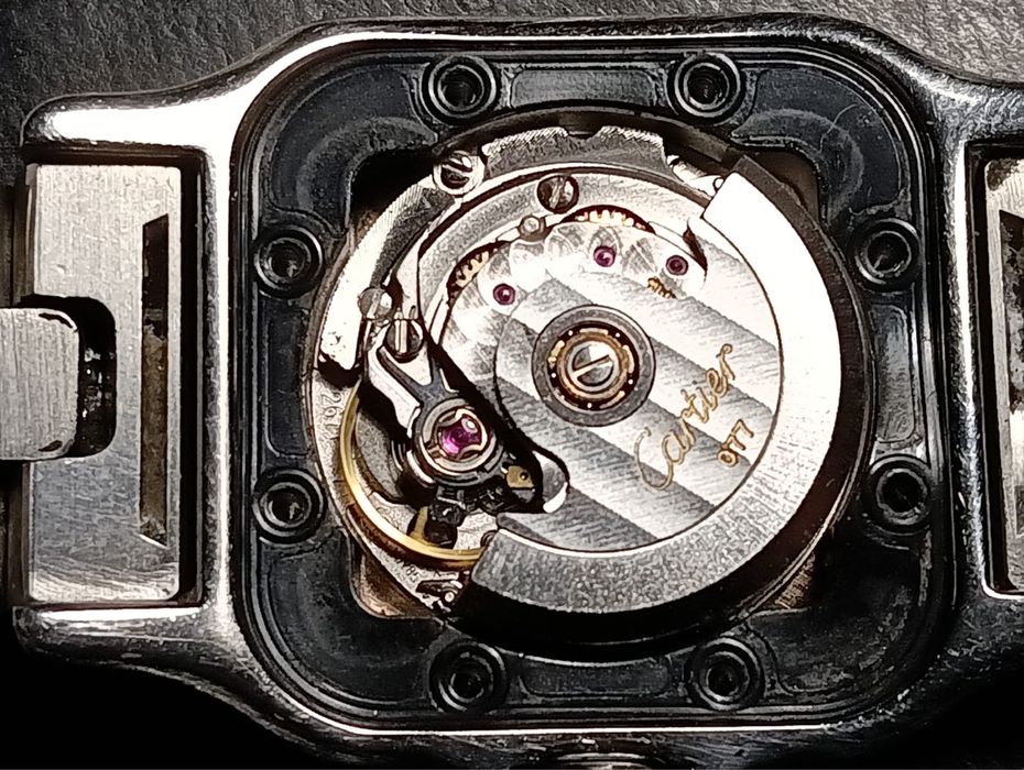 Cartier Santos Galbee Amanet BKG