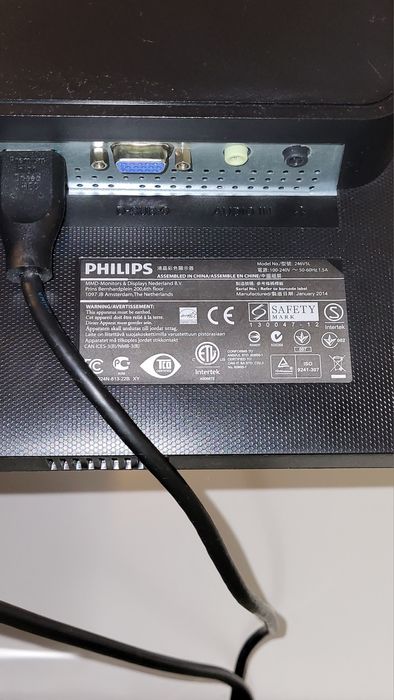 Monitoare Phillips LCD cu boxe, 24 inch, 1080p Full HD, 75hz