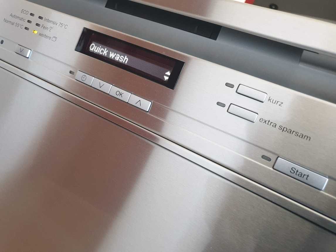 Инокс - Miele Съдомиялна - 14 Комплекта - Частично Вграждане - 60см