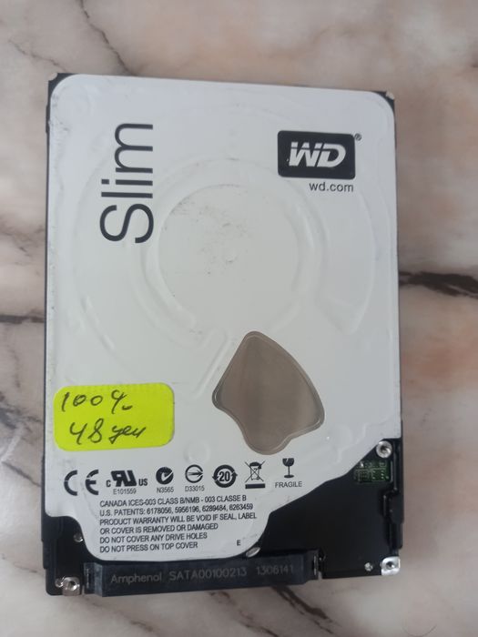 Хард диск за лаптоп WD Blue 2.5 1000GB 5400rpm SATA3,16MB