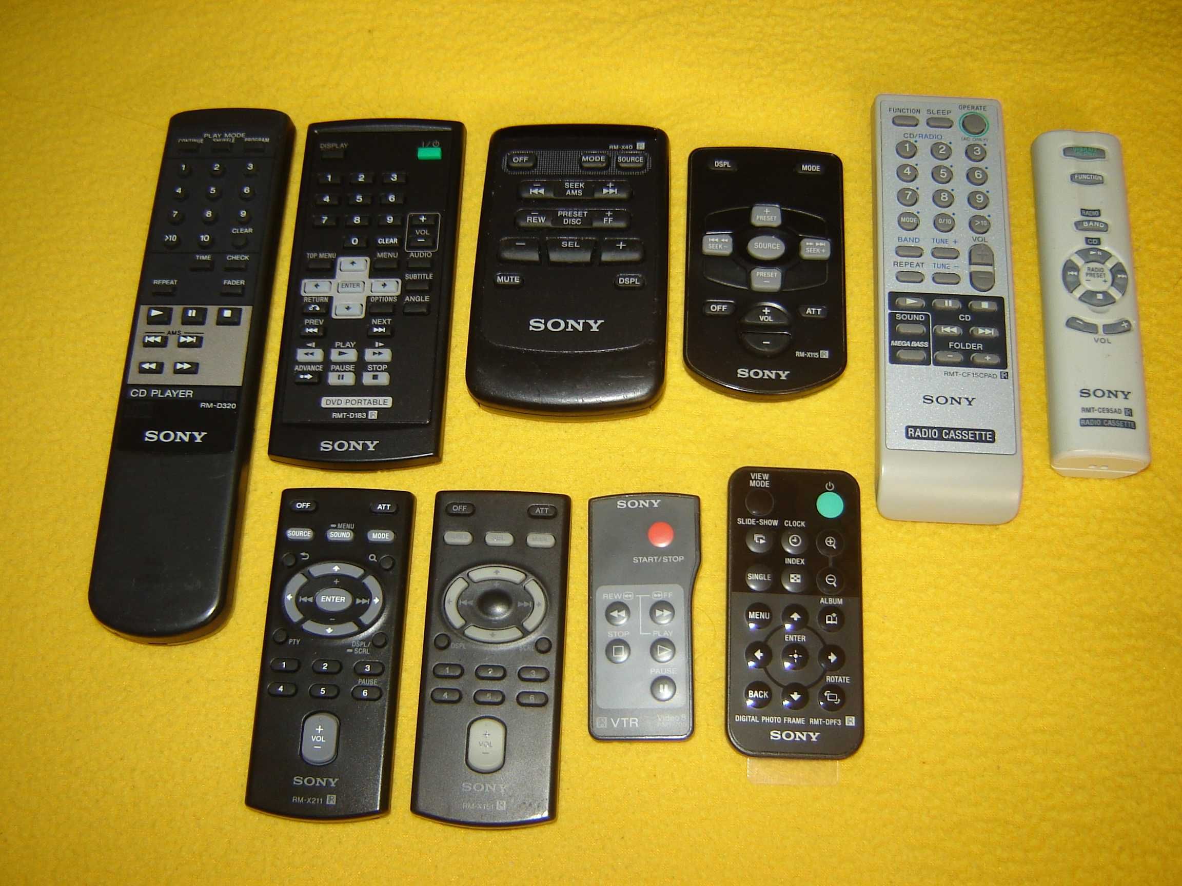 Telecomenzi Sony sisteme Audio-Video