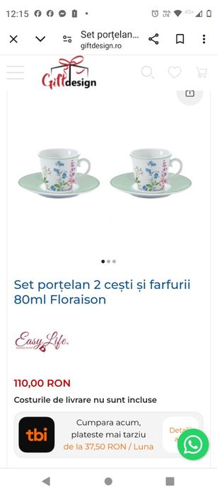 Cesti/cani , farfurii + cutie