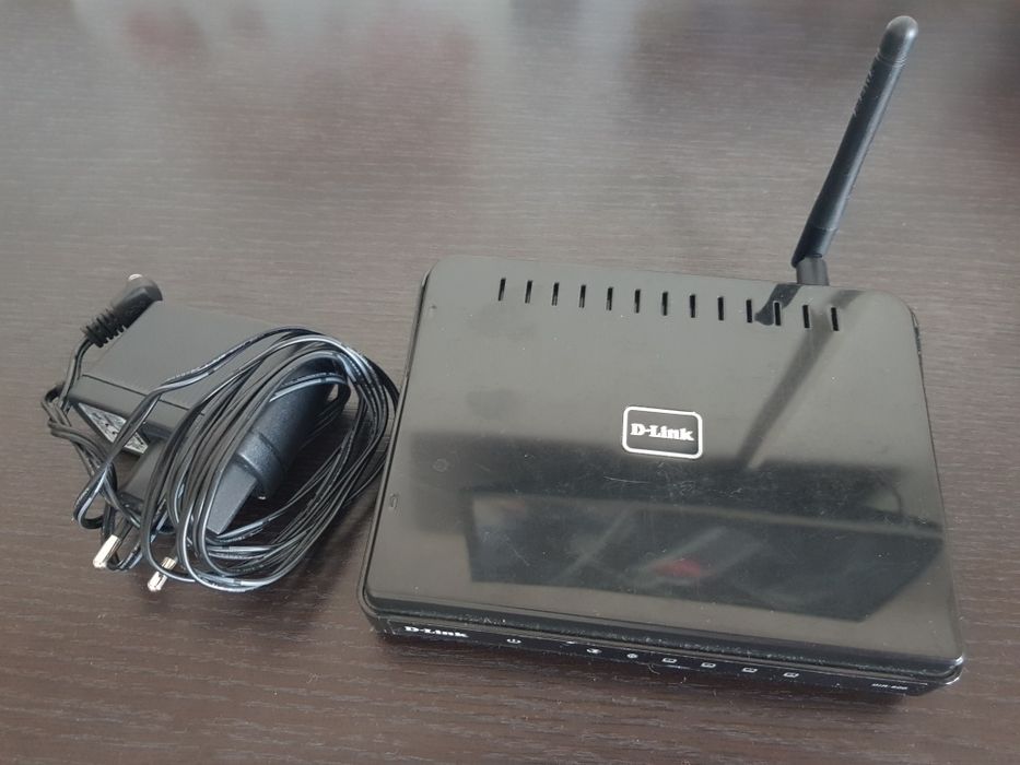 Router negru D-Link
