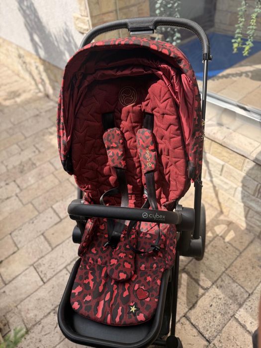 Carucior sport pentru copii Cybex Priam 4.0 Rockstar by Alec Voelkel