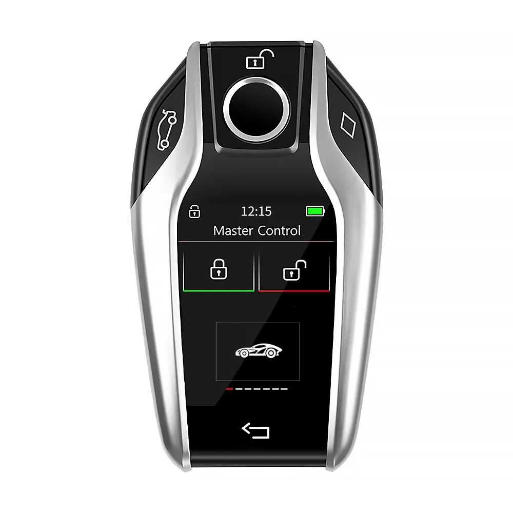 Cheie auto iSmartKey cu ecran LCD, Apple FindMy, Keyless Go, model BMW