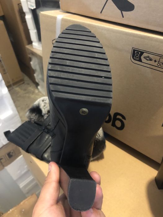 Cizme Giardino Principi din piele naturală și blana naturală