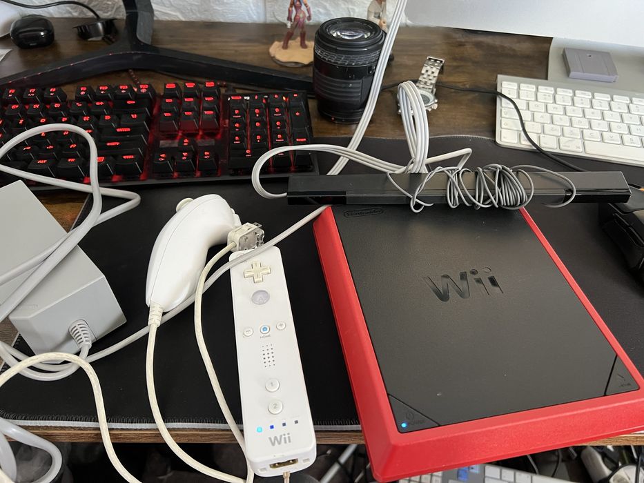 Consola Nintendo Wii rosie+ Mario Kart