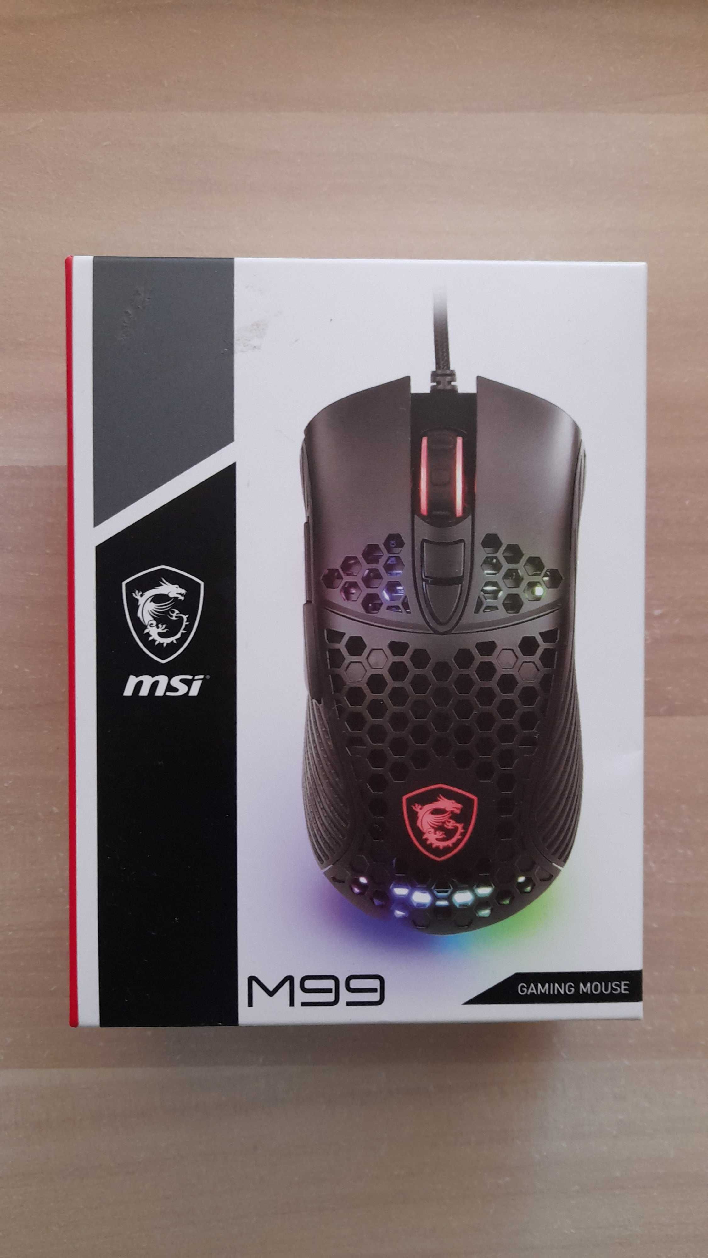 Чисто нова геймърска мишка MSI M99