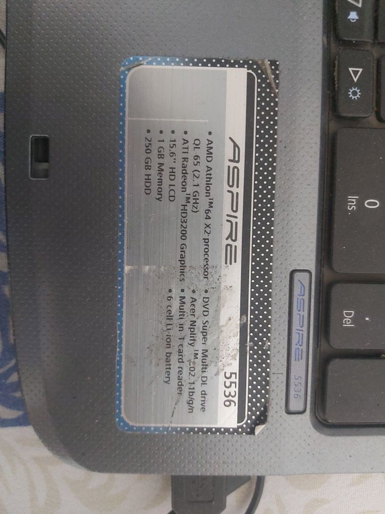 Aspire MS2265 Noutbuk