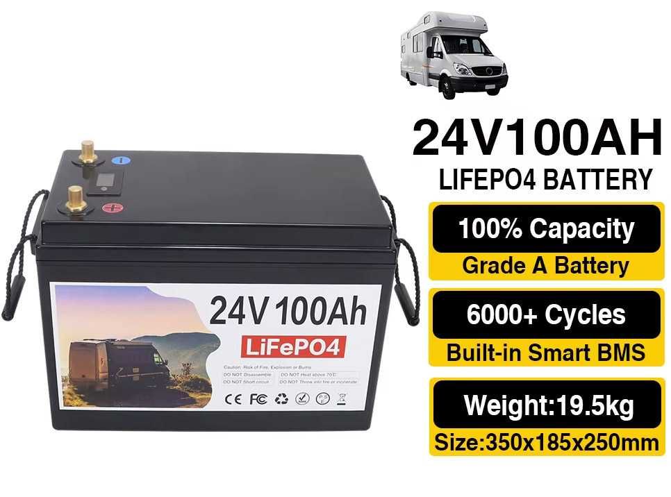 Соларна система.Lifepo4  24V ,панел 350W,контролер БЕЗПЛАТНА ДОСТАВКА