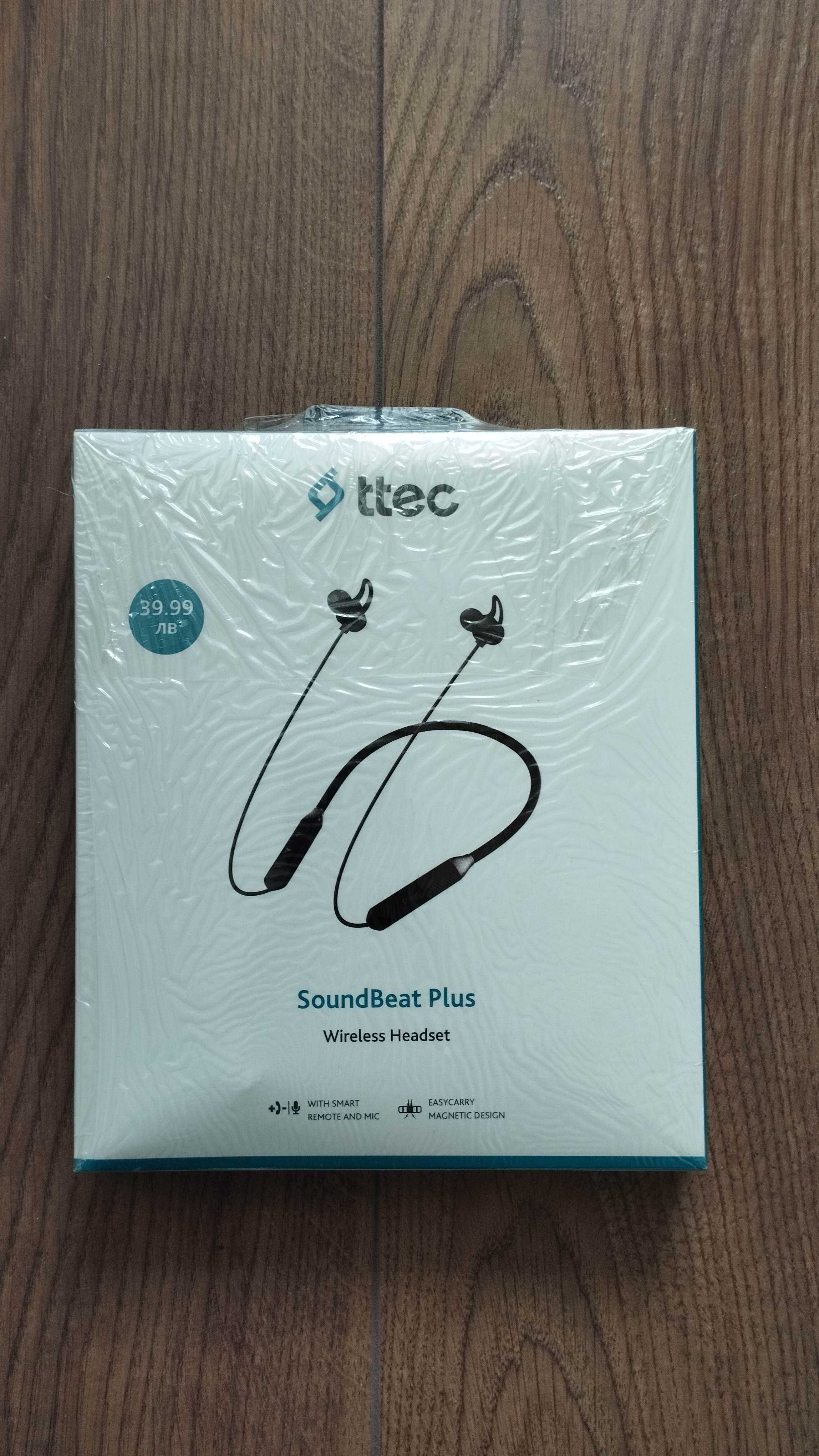 Bluetooth слушaлки Тtec Soundbeat Plus