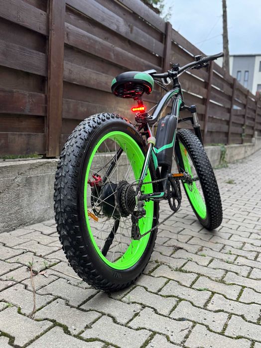 Bicicletă electrică MO1 Kayoba E-FAT – 26x4.0 – Asistare la pedalare