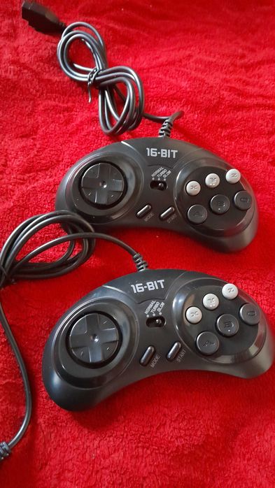 vand manete retro noi pentru consola sega 16 biti