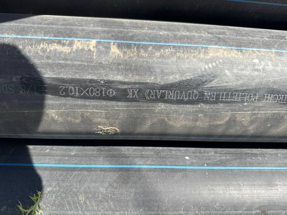 Трубо палитиленовый сотилади диаметр 180мм. 10.2