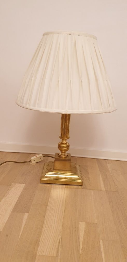 Lampa veioza vintage colectie alama masiva Herda Olanda 1960
