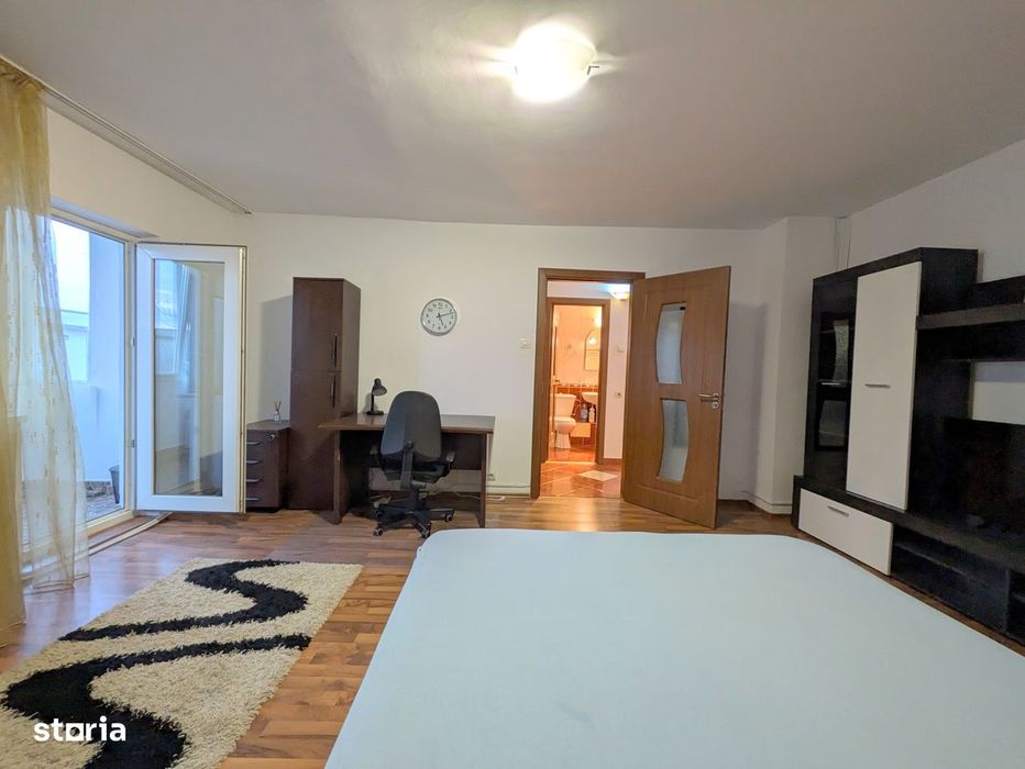 Banca Nationala, bloc 1990, Apartament 1 cam XXL 50mp, Mobilat complet