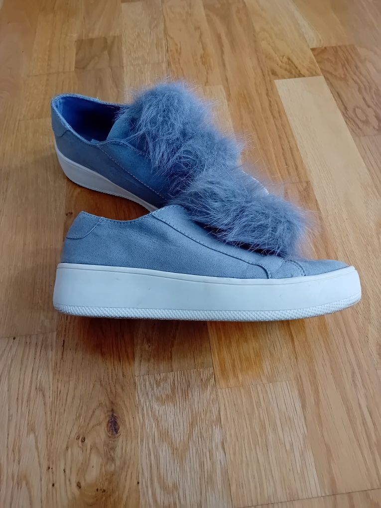 Pantofi Steve Madden, gri, mărime 37