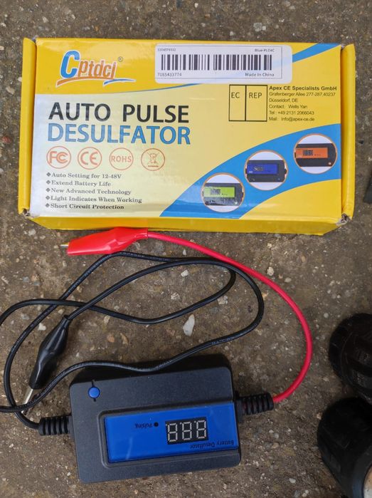 Desulfator baterii, motoare electrice