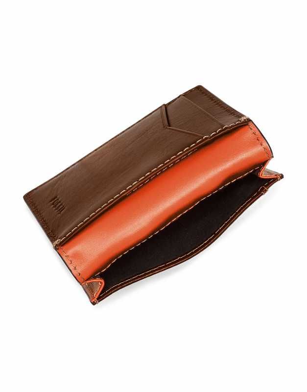 Portofel Fossil Gus Front Pocket Wallet Medium Brown, piele, nou