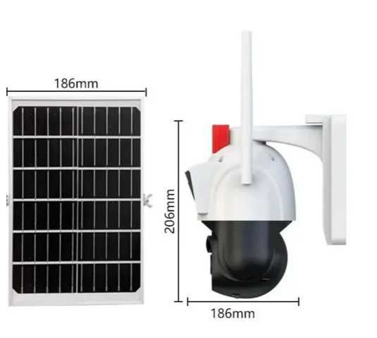 Camera De Supraveghere Cu Slot Cartela SIM si Incarcare solara