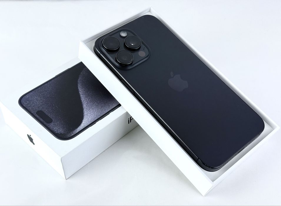 Apple iPhone 15 Pro Max 512GB Black Отличен! Гаранция!