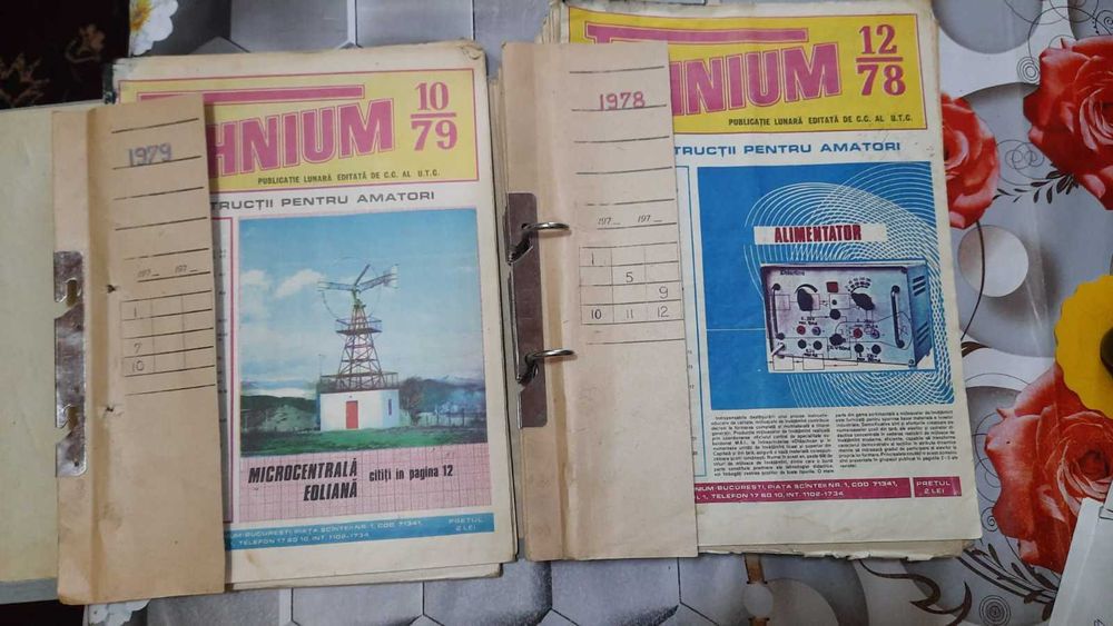 Colectia revistei Tehnium intre anii 1971-1991