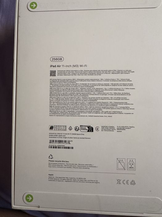 Ipad Air 11 -inch M3 256 Gb