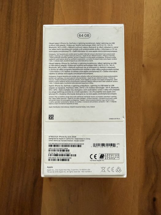 Iphone xs(rose gold)64 gb