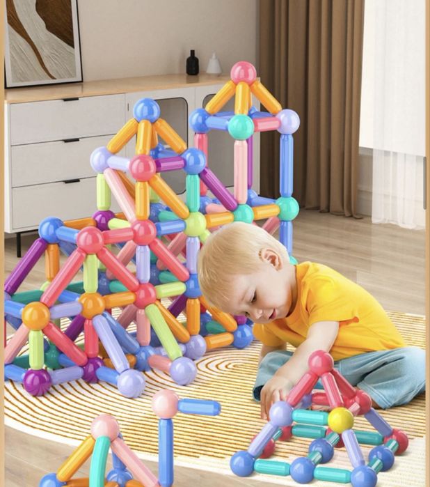 Магнитный конструктор для детей