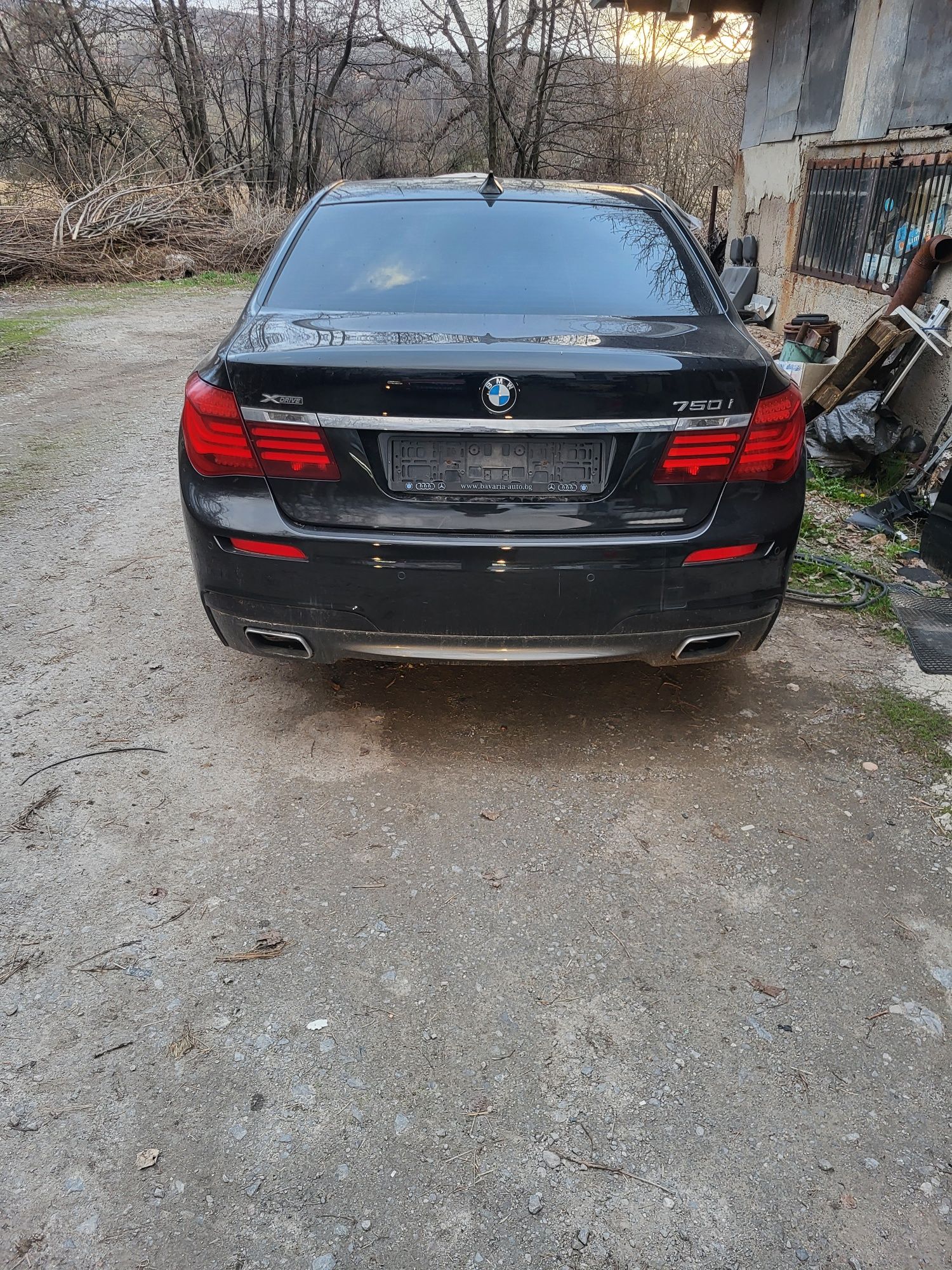 Bmw 750 2013г F01 на части