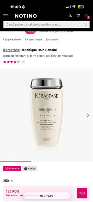 kerastase sampon si ulei