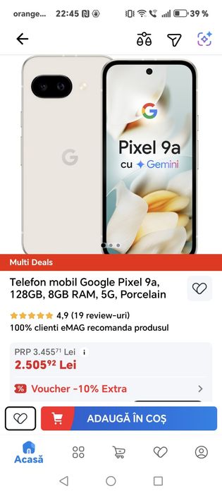Google Pixel 9a 128gb