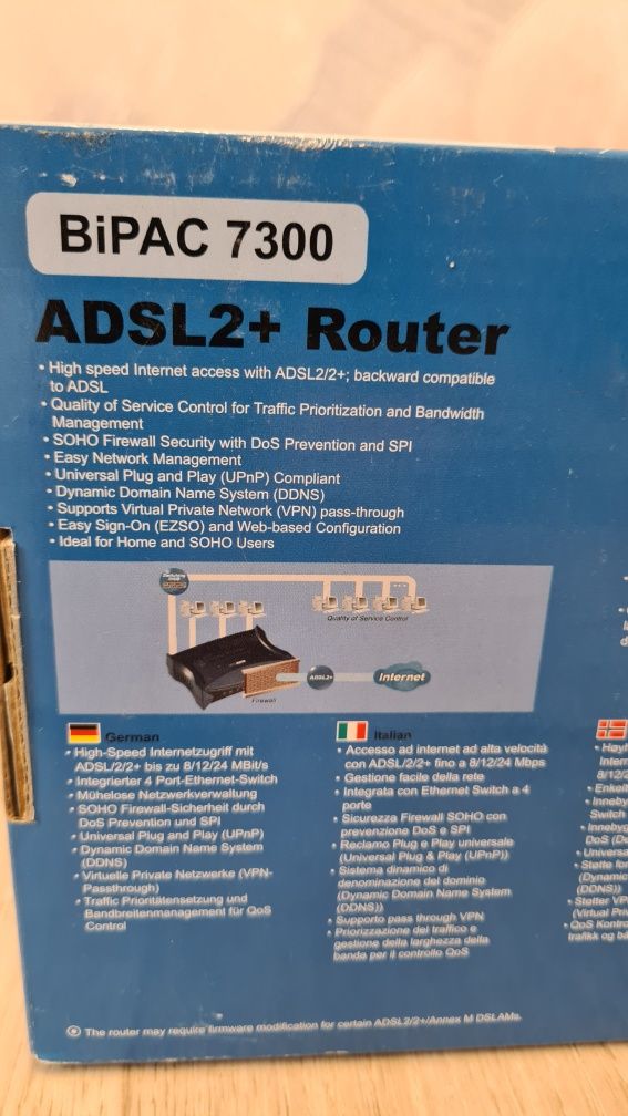 Модем ADSL2+router