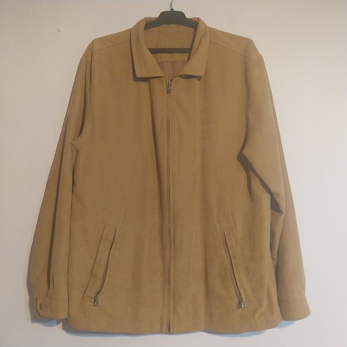 Jachetă elegantă stil casual Francetta, piele întoarsă falsă