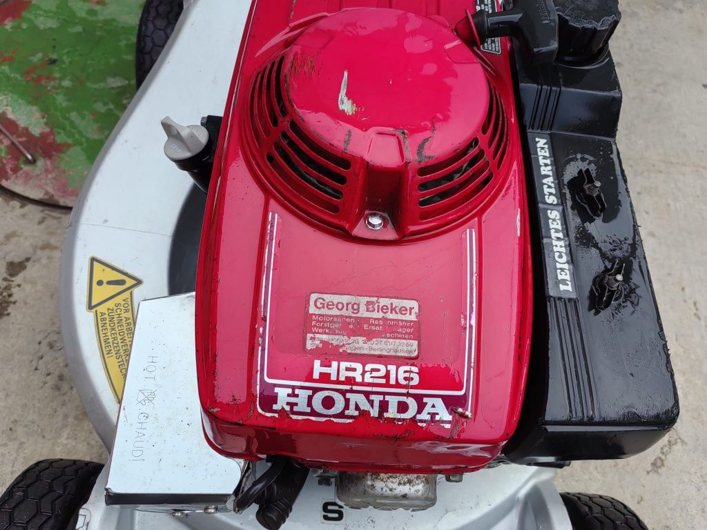 Mașină tuns iarba, Honda HR 216, cardan, Germania