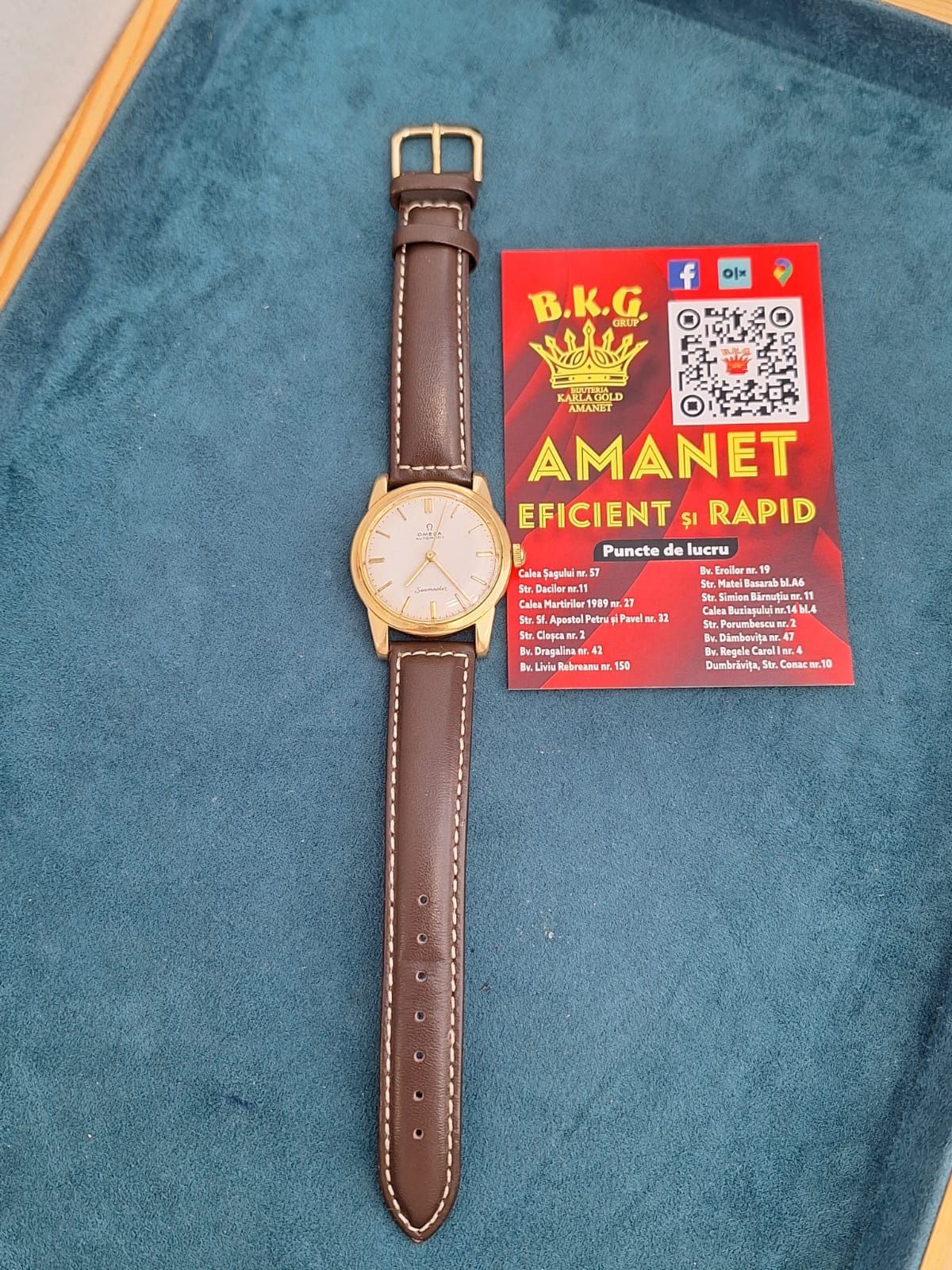 Ceas Omega Seamaster 18k Amanet BKG