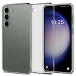 Блестящ калъф Galaxy S23 Plus,Spigen Liquid Crystal Glitter Quartz