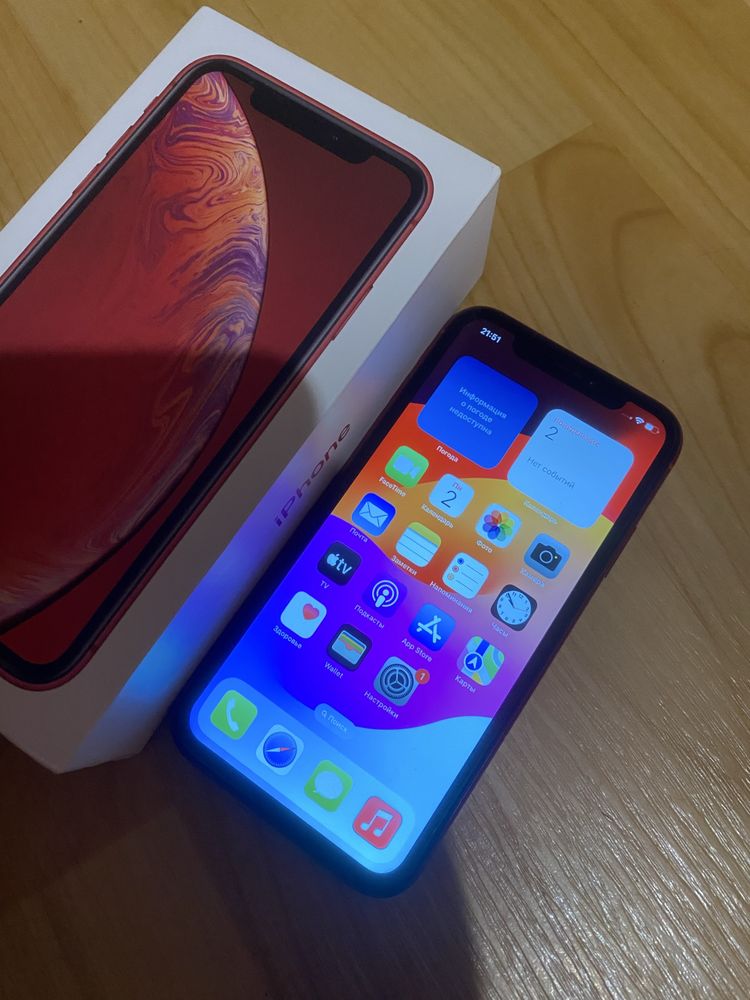 iPhone XR 128gb 76% В идеале! С коробкой
