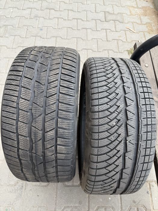 Зимни гуми спорт пакет 2х255/35/19 и 2х225/40/19 continental, michelin