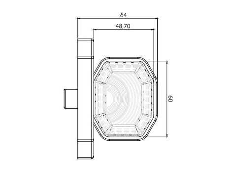Габарит Рогче 24V диоден Prostar4